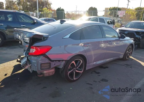 2022 Honda Accord Sport из США, поврежденный, VIN 1HGCV1F39NA032499